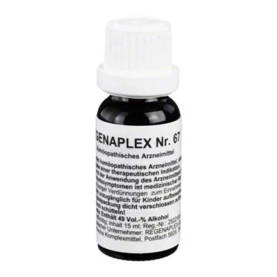 REGENAPLEX N:o 67 tippaa, 15 ml