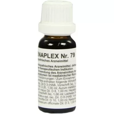 REGENAPLEX N:o 79 tippoja, 15 ml