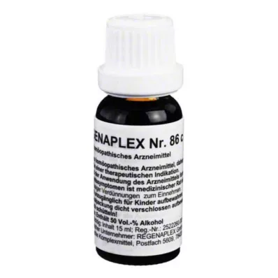 REGENAPLEX nro 86 c tippoja, 15 ml