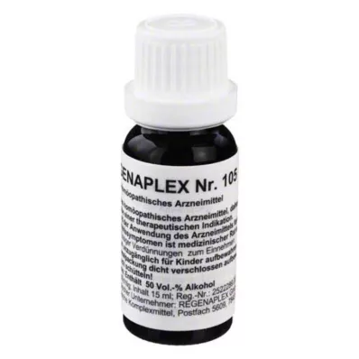 REGENAPLEX nro 105 tippaa, 15 ml