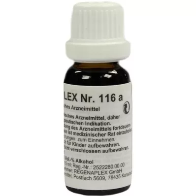 REGENAPLEX N:o 116 a tippaa, 15 ml