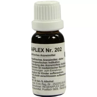 REGENAPLEX nro 202 tippaa, 15 ml