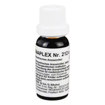 REGENAPLEX N:o 212 a tippaa, 15 ml REGENAPLEX N:o 212 a tippaa, 15 ml