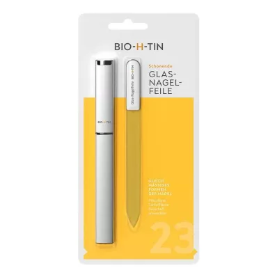 BIO-H-TIN Lasinen kynsiviila, 1 kpl