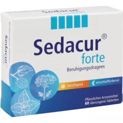 SEDACUR forte rauhoittavat pastillit, 60 kpl