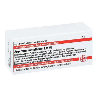 ARGENTUM METALLICUM LM VI Pallot, 5 g ARGENTUM METALLICUM LM VI Pallot, 5 g