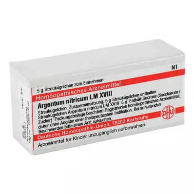 ARGENTUM NITRICUM LM XVIII Pallot, 5 g