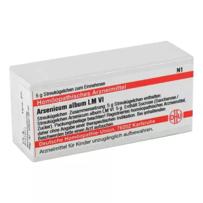 ARSENICUM ALBUM LM VI Pallot, 5 g