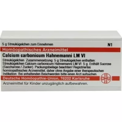 CALCIUM CARBONICUM Hahnemanni LM VI Pallot, 5 g
