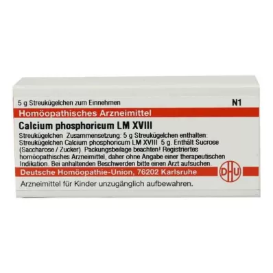 CALCIUM PHOSPHORICUM LM XVIII Pallot, 5 g