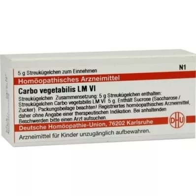 CARBO VEGETABILIS LM VI Pallot, 5 g