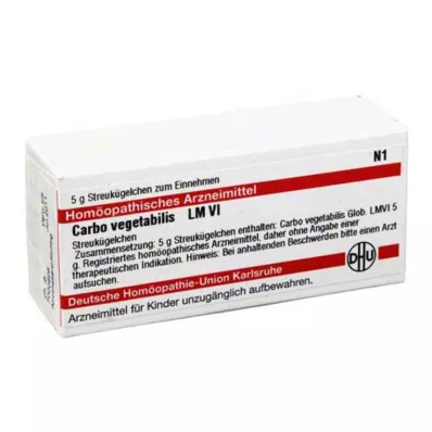 CARBO VEGETABILIS LM VI Pallot, 5 g