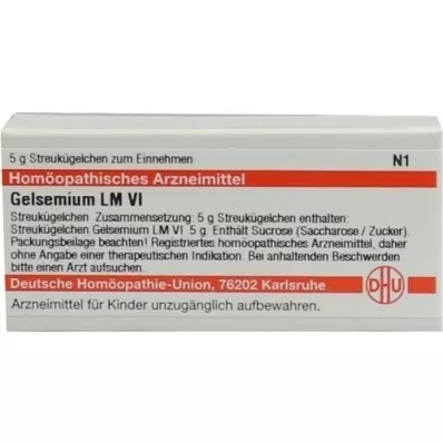 GELSEMIUM LM VI Pallot, 5 g