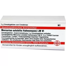 MERCURIUS SOLUBILIS Hahnemanni LM VI Pallot, 5 g