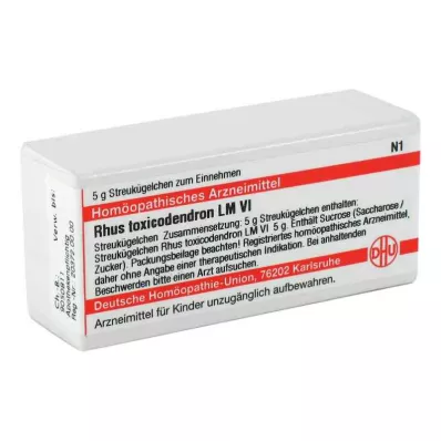 RHUS TOXICODENDRON LM VI Pallot, 5 g