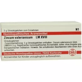 ZINCUM VALERIANICUM LM XVIII Pallot, 5 g