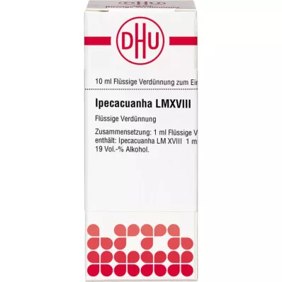 IPECACUANHA LM XVIII Laimennus, 10 ml