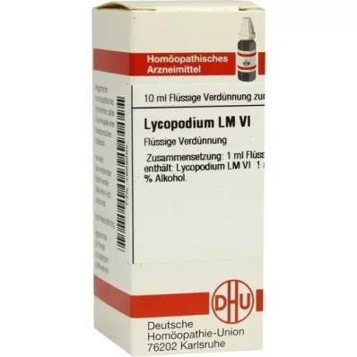 LYCOPODIUM LM VI Laimennus, 10 ml