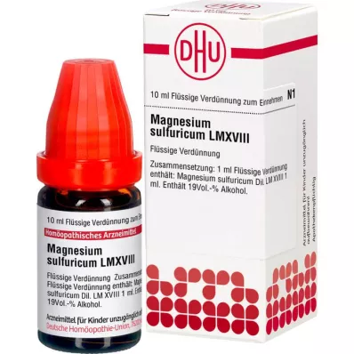 MAGNESIUM SULFURICUM LM XVIII Laimennus, 10 ml