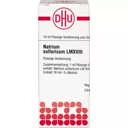 NATRIUM SULFURICUM LM XVIII Laimennus, 10 ml