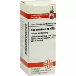 NUX VOMICA LM XVIII Laimennus, 10 ml