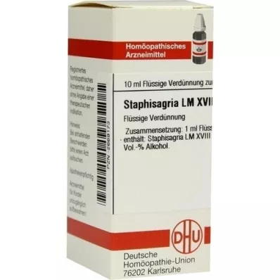 STAPHISAGRIA LM XVIII Laimennus, 10 ml