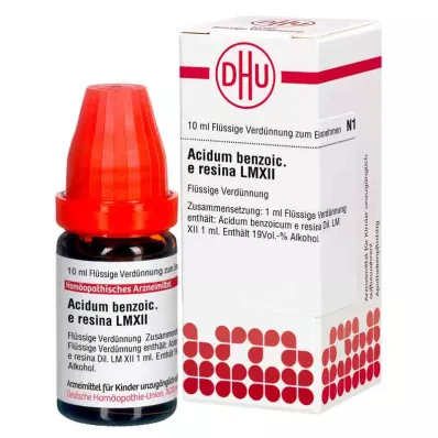 ACIDUM BENZOICUM e resina LM XII Laimennus, 10 ml ACIDUM BENZOICUM e resina LM XII Laimennus, 10 ml