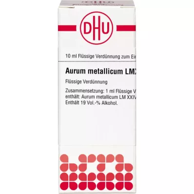 AURUM METALLICUM LM XXIV Laimennus, 10 ml