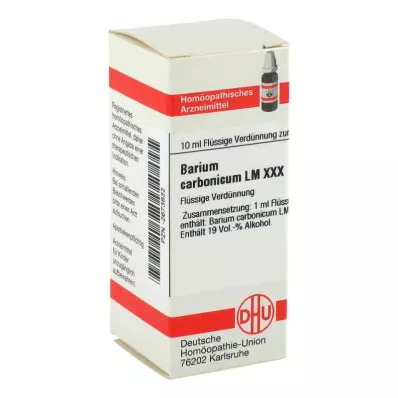 BARIUM CARBONICUM LM XXX Laimennus, 10 ml