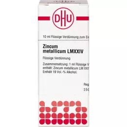 ZINCUM METALLICUM LM XXIV Laimennus, 10 ml