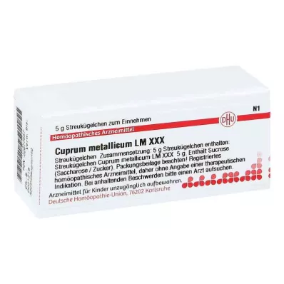 CUPRUM METALLICUM LM XXX Pallot, 5 g