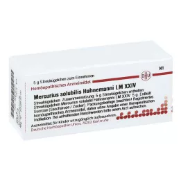 MERCURIUS SOLUBILIS Hahnemanni LM XXIV Pallot, 5 g