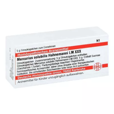 MERCURIUS SOLUBILIS Hahnemanni LM XXX Pallot, 5 g MERCURIUS SOLUBILIS Hahnemanni LM XXX Pallot, 5 g