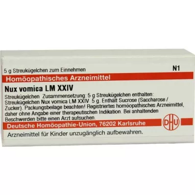 NUX VOMICA LM XXIV Pallot, 5 g NUX VOMICA LM XXIV Pallot, 5 g