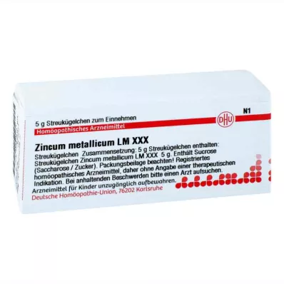 ZINCUM METALLICUM LM XXX Pallot, 5 g ZINCUM METALLICUM LM XXX Pallot, 5 g