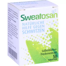 SWEATOSAN päällystetyt tabletit, 50 kpl