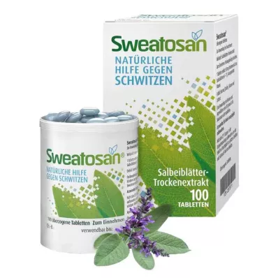 SWEATOSAN päällystetyt tabletit, 100 kpl SWEATOSAN päällystetyt tabletit, 100 kpl