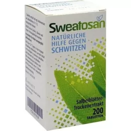 SWEATOSAN päällystetyt tabletit, 200 kpl