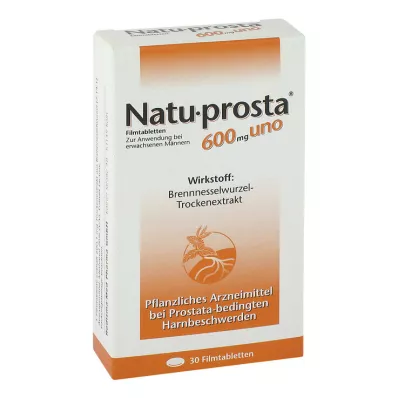 NATUPROSTA 600 mg uno-kalvopäällysteiset tabletit, 30 kpl