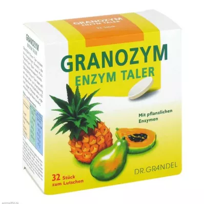 GRANOZYM Entsyymi Thaler Grandel, 32 kpl GRANOZYM Entsyymi Thaler Grandel, 32 kpl