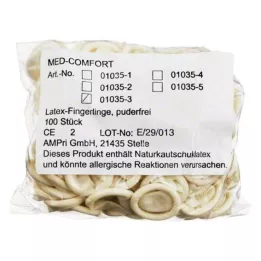 FINGERLING Lateksi OP Koko 3, 100 kpl