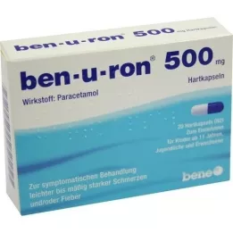 BEN-U-RON 500 mg kapselit, 20 kpl