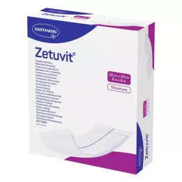 ZETUVIT Imukompressit steriilit 20x20 cm, 15 kpl