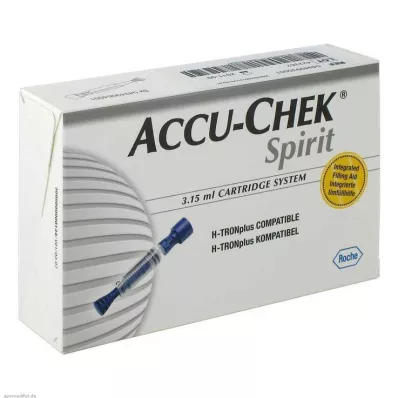 ACCU-CHEK Spirit 3,15 ml:n ampullijärjestelmä, 5 kpl ACCU-CHEK Spirit 3,15 ml:n ampullijärjestelmä, 5 kpl