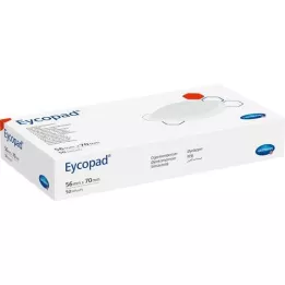 EYCOPAD Silmäkompressit 56x70 mm ei-steriilit, 50 kpl