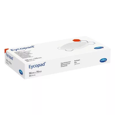 EYCOPAD Silmäkompressit 56x70 mm ei-steriilit, 50 kpl