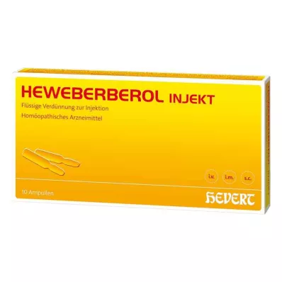 HEWEBERBEROL injektioampullit, 10 kpl HEWEBERBEROL injektioampullit, 10 kpl