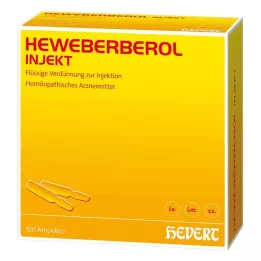HEWEBERBEROL injektioampullit, 100 kpl