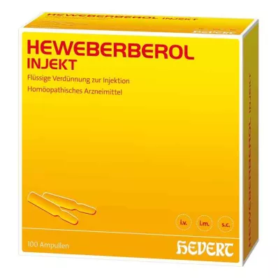 HEWEBERBEROL injektioampullit, 100 kpl HEWEBERBEROL injektioampullit, 100 kpl