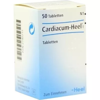 CARDIACUM Heel T -tabletit, 50 kpl